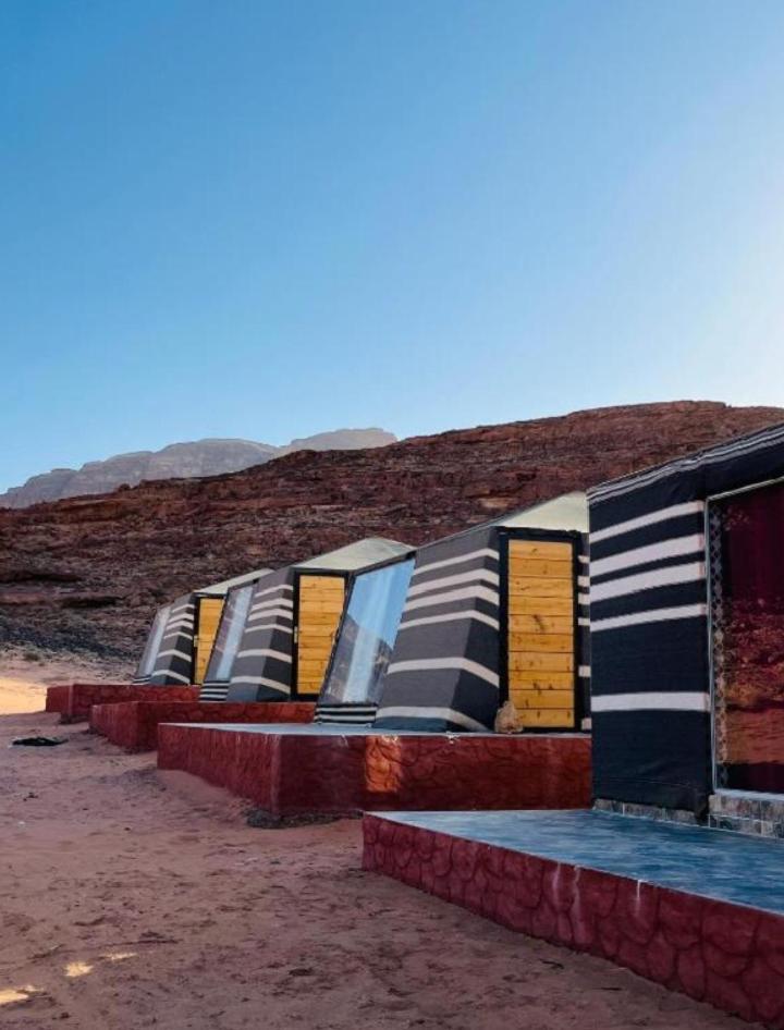 Wadi Rum Camp Stars & Jeep Tour Hotel Exterior foto