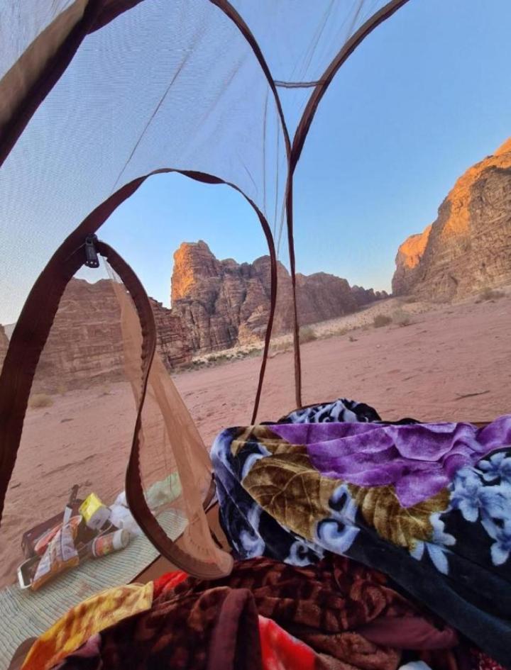 Wadi Rum Camp Stars & Jeep Tour Hotel Exterior foto